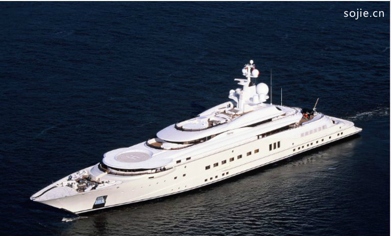 世界上十大最昂贵的私人游艇排行榜   莫大夫人垫底,健康的大门 心灵的窗户